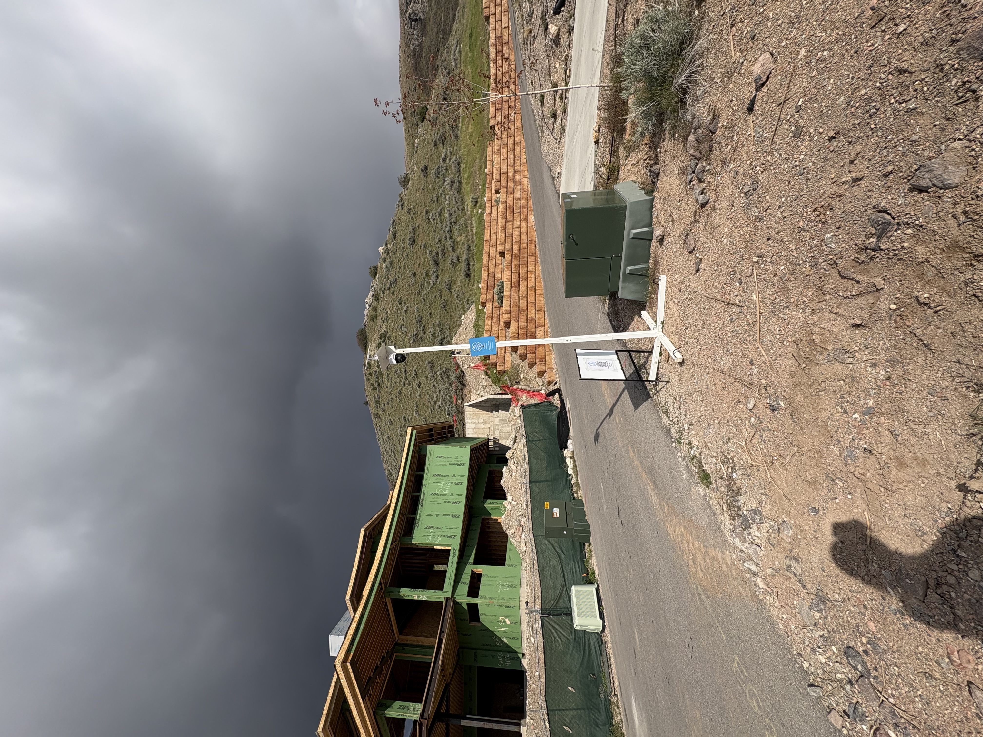 JT SWPPP crew installing silt fence on Utah job site